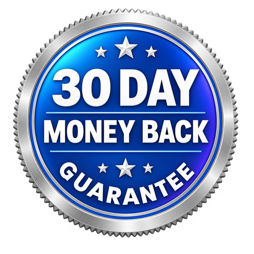 30 day money-back guarantee